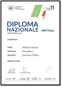diploma pilates